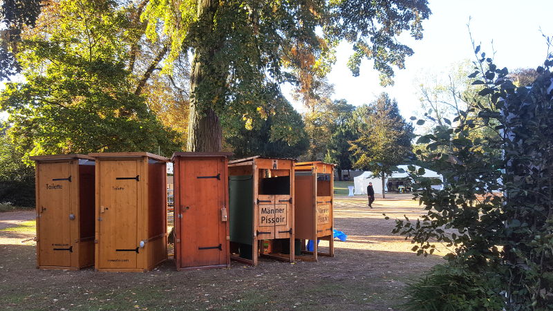 nowato Vermietung von Kompost-Toiletten und Pissoirs. Toilettenvermietung