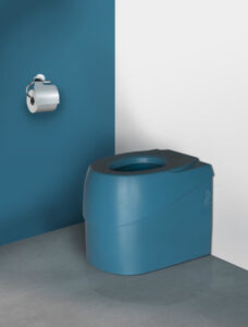 nowato · Trocken-Trenntoilette ECODOMEO - Modell TENTALE, blau