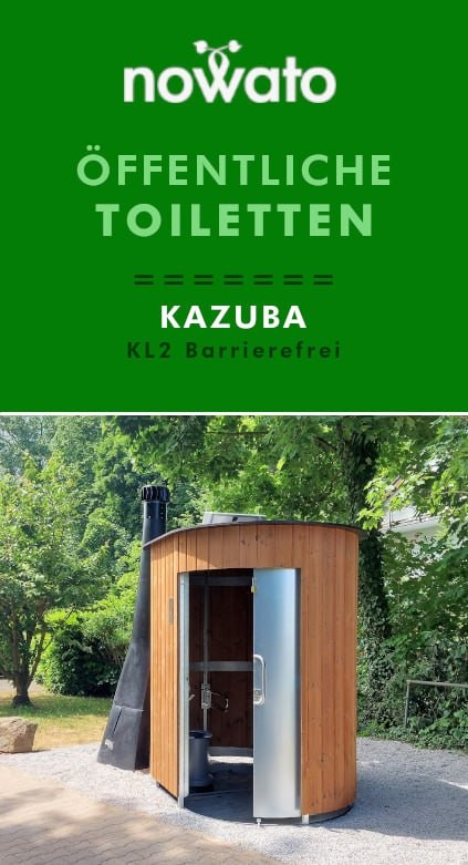 TEASER - nowato öffentliche Trockentoiletten - KAZUBA KL2 barrierefrei