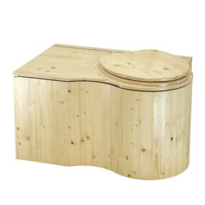 nowato Shop - Produktbild Komposttoilette fuer Zuhause Eck-Schmetterling
