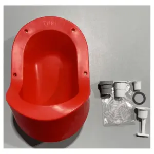 nowato - Urinal ohne Wasser - TiPi - Urinal für Männer - Details Zubehör