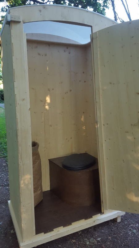 nowato Komposttoilette Modell 'Heide' · Innenraum