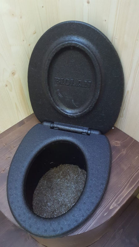 nowato Komposttoilette Modell 'Heide' · Thermositz