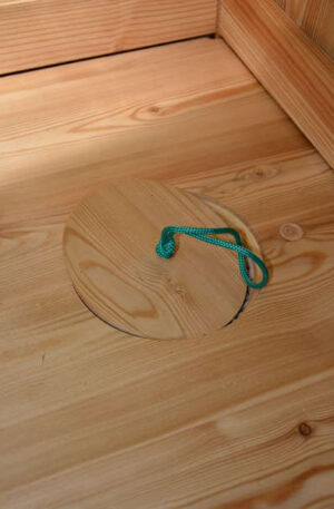 nowato composting toilet WIESE · Garden · autonomous sanitation · Autonome Sanitärtechnik