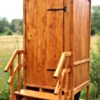 Toilette WIESE-XL mit Biolan, mit Option beiseitiger Handlauf mit Kinderhandlauf – Kindergarten