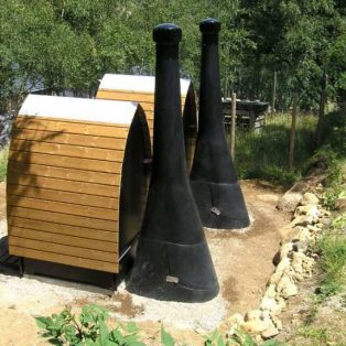 Trockentoiletten KL1 - Parkplatz am Wanderweg