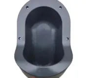 Wasserloses Urinal TiPi - für Männer - anthrazit - seitenansicht