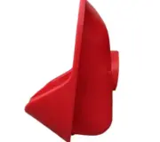 Wasserloses Urinal TiPi - für Männer - rot - Seitenansicht