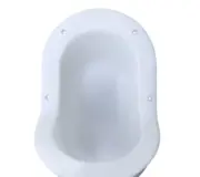 Wasserloses Urinal TiPi - für Männer - weiss - Frontansicht